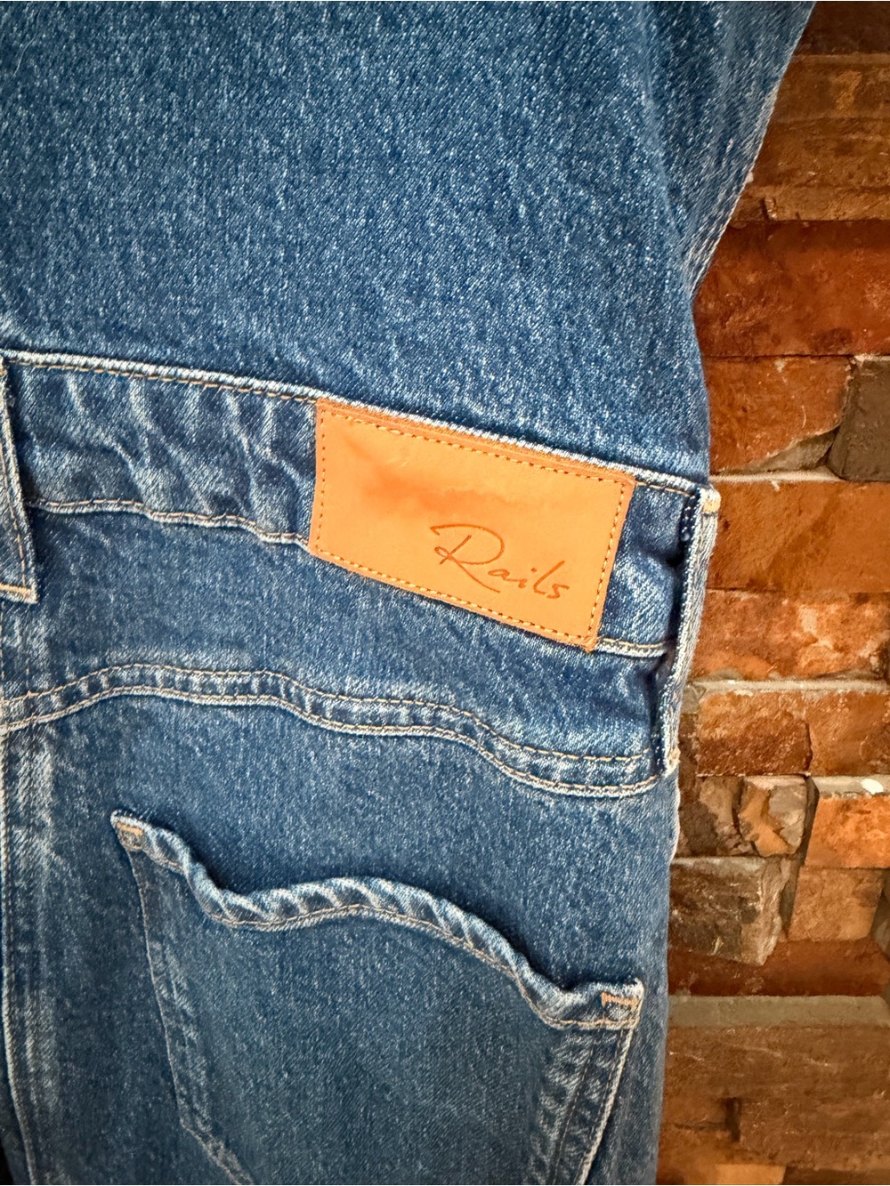 Rails Denim Button-Front Dress - Picture 5 of 11